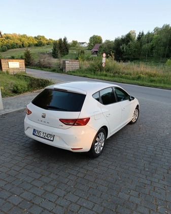 Seat Leon cena 34600 przebieg: 187000, rok produkcji 2014 z Buk małe 46